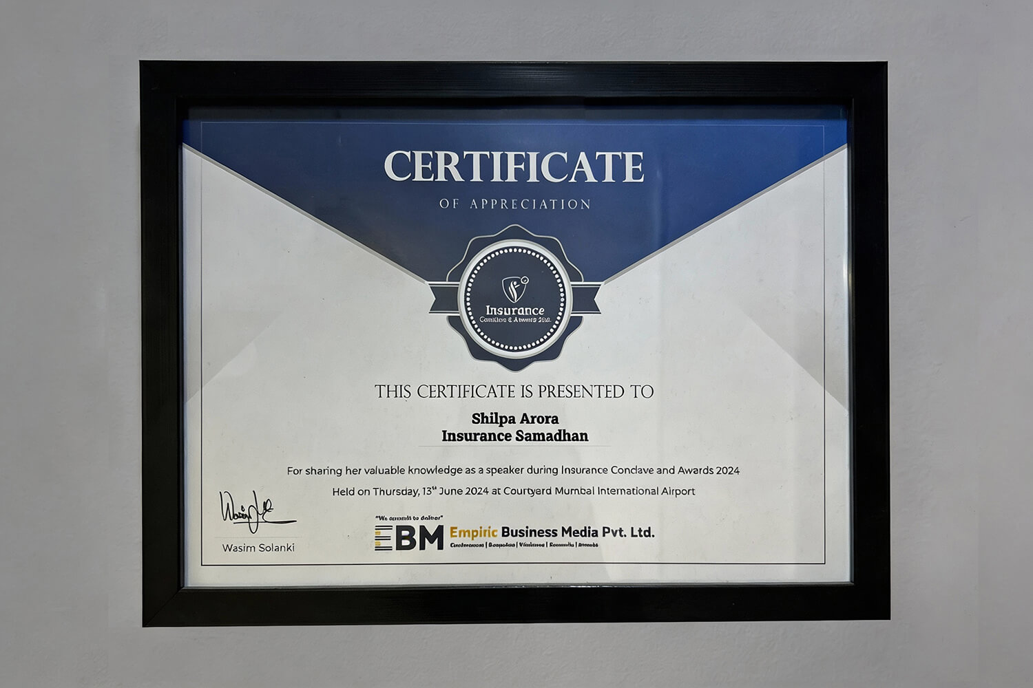 Insurance Samadhan Mint Coverage